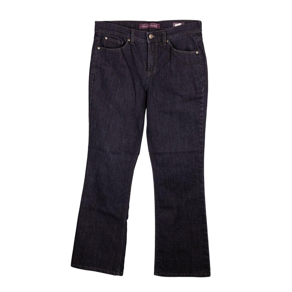 Gloria Vanderbilt Size 8 Petite Jeans Gabby Bootleg Indigo